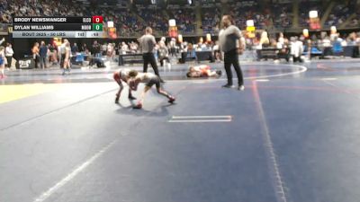 50 lbs Consy 2 - Brody Newswanger, Elco vs Dylan Williams, Moon