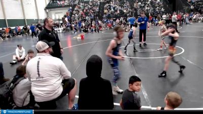 59-64 lbs Cons. Round 2 - Kylan Helms, Arapahoe Warriors vs Gage Atchison, Broken Bow Wrestling Club