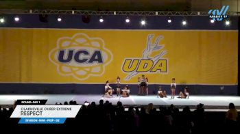 Clarksville Cheer Extreme - Respect [2024 L1.1 Mini - PREP - D2 Day 1] 2024 UCA Sevierville Showdown