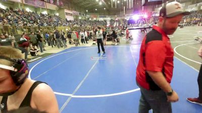 100 lbs Round Of 32 - Josh Arellano, Lamar Middle School vs Urijah Tonar, Montrose Elite