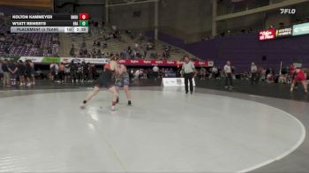 184 lbs Placement (4 Team) - Kolton Kammeyer, Doane University vs Wyatt Rewerts, Embry-Riddle (Ariz.)