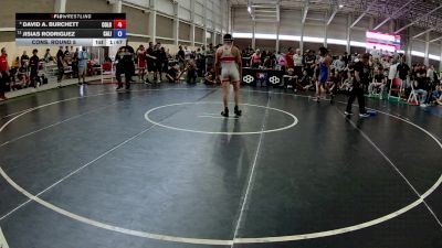 126 lbs Champ. Round 2 - Gavin Ball, Sanderson Wrestling Academy vs Rene Cordero, California