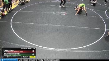 108 lbs 3rd Place Match - James Gray, Palmetto State Wrestling Acade vs Brayden Herman, Summerville Takedown Club