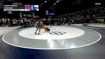 150 lbs Cons. Rd Of 32 - Lazaro Torralba, MD vs Cyler Baer, NY