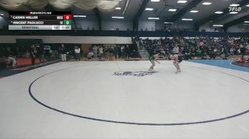 133 lbs Semifinal - Caiden Heller, Messiah vs Vincent Paolucci, York