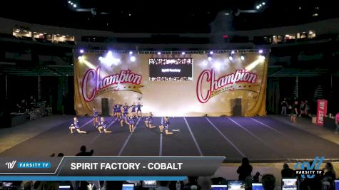 Spirit Factory - Cobalt [2022 L1 Youth - D2 - Small Day 2] 2022 CCD Champion Cheer and Dance Grand Nationals