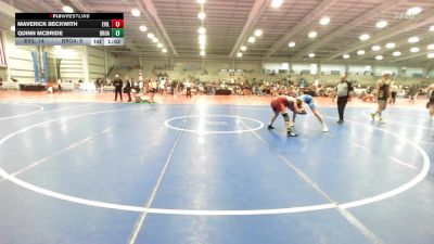 132 lbs Rr Rnd 3 - Maverick Beckwith, Evil Empire vs Quinn McBride, Broad Axe Gold