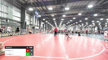 70 lbs Rr Rnd 3 - Aiden Prior, Elite NJ Elem Black vs Carson Craig, The Fort Hammers