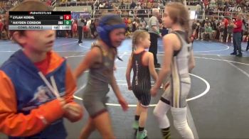 45 lbs Cons. Round 2 - Hayden Condon, Donahue Wrestling Academy vs Lylah Koehl, Liberty Union