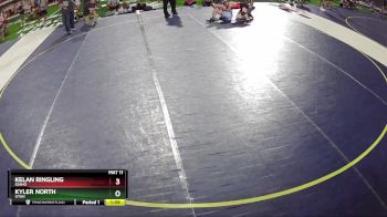 160 lbs Quarterfinal - Kelan Ringling, Idaho vs Kyler North, Utah