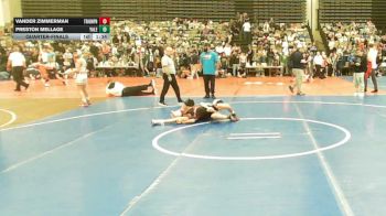 85-I lbs Quarterfinal - Vander Zimmerman, Triumph Trained vs Preston Mellage, Yale Street