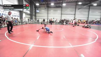 85 lbs Rr Rnd 1 - Ian Weber, Rabbit Wrestling Club - MS vs Kiyan Bassiri, Capital City Wrestling Club - MS