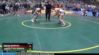 155 lbs Round 1 - Destiny Rodriguez, Unattached vs Gabrielle Tata-Rodrigues, Corban