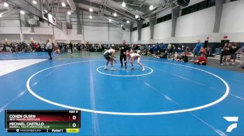 150 lbs Quarterfinal - Cohen Olsen, Best Trained Wrestling vs Michael Castillo, Randall Youth Wrestling Club