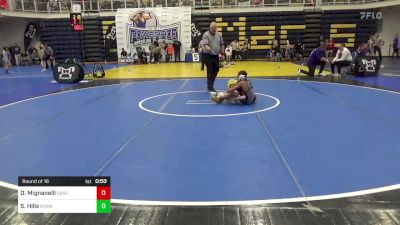 78 lbs Round Of 16 - Dominic Mignanelli, Seneca Valley vs Spencer Hills, SHWA