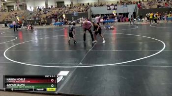 90 lbs Quarterfinal - Zavier Slone, Anderson Co Youth Wrestling vs Nakoa Noble, Stampede Wrestling Club