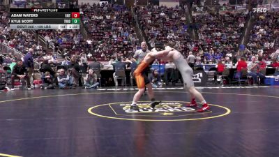 189 lbs Semifinal - Adam Waters, Faith Christian vs Kyle Scott, Tyrone