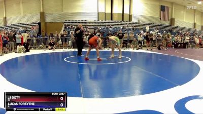 110 lbs Semifinal - Jj Doty, IN vs Lucas Forsythe, IL
