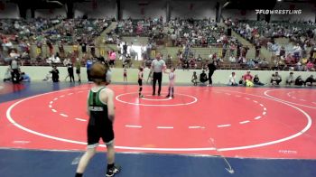 51 lbs Consi Of 16 #2 - Waylon Hightower, Strong House Wrestling vs Camden Wilson, North Hall Wrestling Club