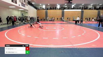 100 lbs Round Of 32 - Amen Saromo, Georgia vs Maxwell Monroe, Brookwood Bronco Wrestling Club