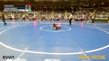 61 lbs Consi Of 16 #2 - Elijah Kroll, Raw Wrestling Club vs Carter Kingsley, Fulton Hornets