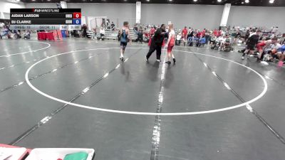 138 lbs Aidan Larson, Team Oregon vs DJ Clarke, Georgia
