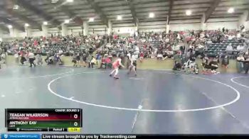 109 lbs Champ. Round 3 - Teagan Wilkerson, American Fork vs Anthony Eav, Lehi