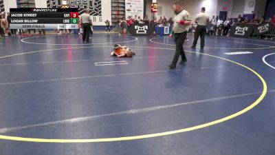 48 lbs Semifinal - Jacob Street, Capital City W.C. vs Logan Billow, Longwood