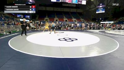 215 lbs Cons. Sub-quarters - Kadin Dibbini, KS vs Satoshi Davis, NV