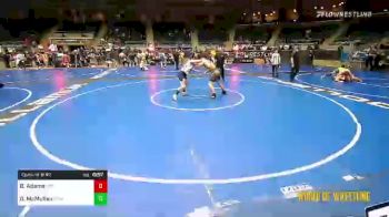 157 lbs Consi Of 8 #2 - Bodie Adams, Sallisaw Takedown Club vs Owen McMullen, RPW