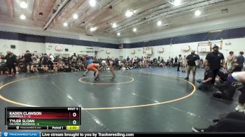 190 lbs Round 2 (4 Team) - Tyler Sloan, Columbia (Burbank) vs Kaden Clawson, Kennewick 2