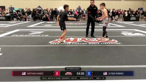 Nathan Gamez vs Ayden Rubino 2025 ADCC Orlando Open/Youth Trials