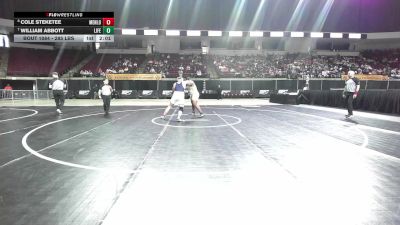 285 lbs 5th Place - Cole Steketee, Menlo vs William Abbott, Life