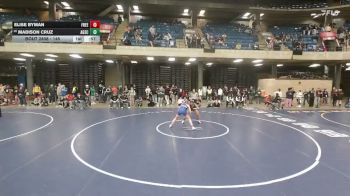 145 lbs Cons. Round 3 - Madison Cruz, Ag Science vs Elise Byman, Freeburg