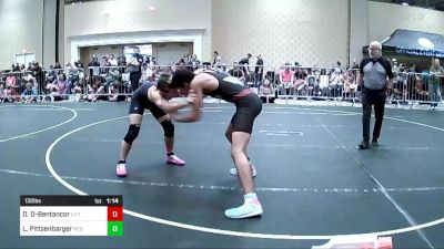 132 lbs Round Of 128 - Daniel Diaz-Bentancor, Little Vikings WC vs Lucas Pittsenbarger, Red Mountain WC