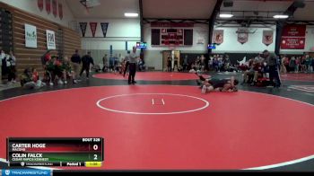 145 lbs Round 5 - Jackson Bushman, Liberty (Wentzville) vs Hewitt Brinegar, Prairie City Monroe