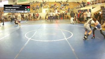90 lbs Cons. Round 2 - Mikael Miller, Ascent Wrestling vs Brayden Skrutsky, Edgewood Warriors