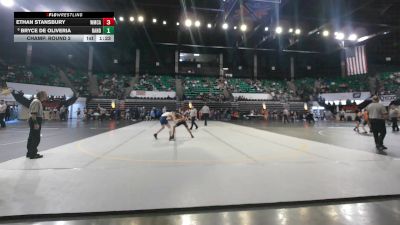1A-4A 120 Champ. Round 2 - Ethan Stansbury, Westminster Christian Academy vs Bryce De Oliveria, Randolph