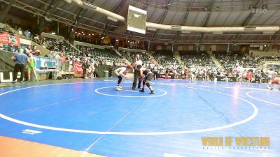 145 lbs Consi Of 8 #1 - David Oliver, Hawkeye WC vs Elias Haralson, Bronco Wrestling Club