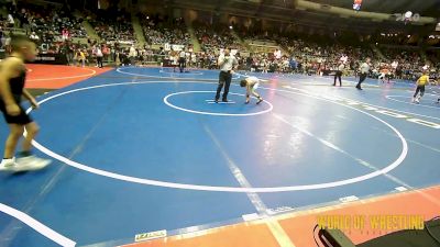 61 lbs Round Of 32 - Crew Gutierrez, Sanderson Wrestling Academy vs Rodolfo Jose Cabrera, Art In Motion Wrestling