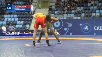 92 kg 1/8 Final - Kutman Tolobaldiev, Kyrgyzstan vs Armanis Tomas Barsamyan, Lithuania