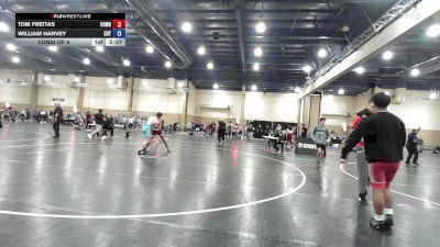 126 lbs Consi Of 4 - Tom Freitas, Cowboy Wrestling Club vs William Harvey, SONS OF THUNDER