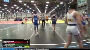130 lbs Round 5 - Chase Hetrick, PA Gold vs Tyson Newman, Midwest Maniacs