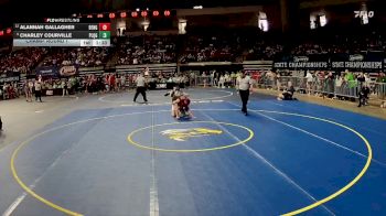 G 114 lbs Champ. Round 1 - Charley Courville, Plaquemine Girls vs Alannah Gallagher, Benton Girls