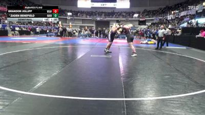 1A-4A 285 Semifinal - Zaden Benefield, Ranburne vs Brandon Jolliff, Weaver