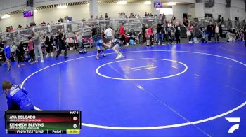 80 lbs Round 3 - Kennedy Blevins, Amped Wrestling Club vs Ava Delgado, NB Elite Wrestling Club