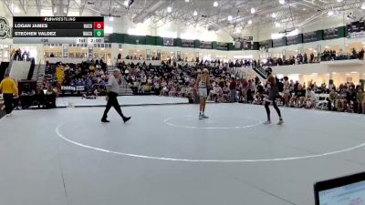 106 lbs Semis & 3rd Wb (16 Team) - Logan James, Harris County vs Steohen Valdez, Ware County