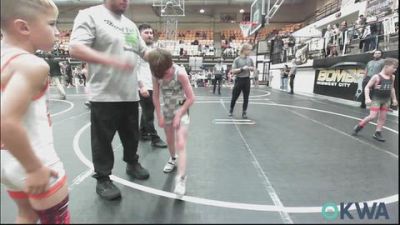 61-64 lbs Quarterfinal - Crew Smith, Hinton Takedown Club vs Lynx Lehman, Lexington Wrestling Club