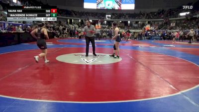 6-7A 152 1st Place Match - Mackenzie Schultz, Enterprise HS vs Talita Vas, Thompson HS