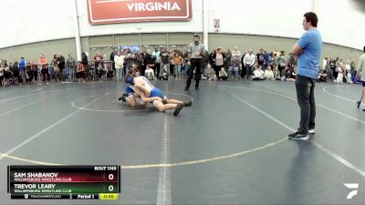 136 lbs Cons. Round 2 - Trevor Leary, Williamsburg Wrestling Club vs Sam Shabanov, Williamsburg Wrestling Club